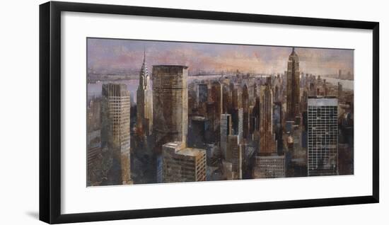 Manhattan-Marti Bofarull-Framed Giclee Print