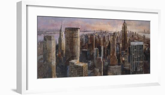 Manhattan-Marti Bofarull-Framed Giclee Print