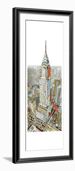 Manhattan-HR-FM-Framed Art Print