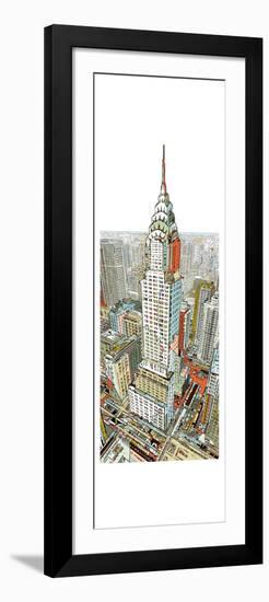 Manhattan-HR-FM-Framed Art Print