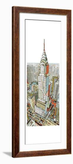 Manhattan-HR-FM-Framed Art Print