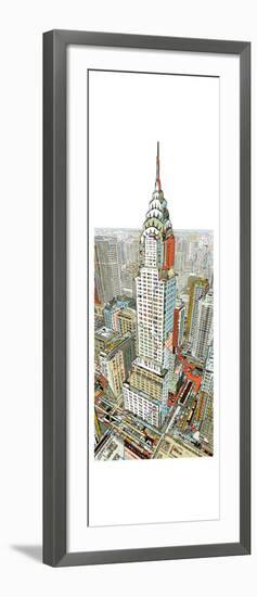 Manhattan-HR-FM-Framed Art Print