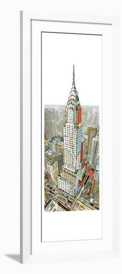 Manhattan-HR-FM-Framed Art Print