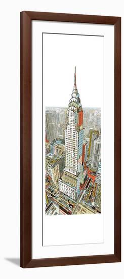 Manhattan-HR-FM-Framed Art Print