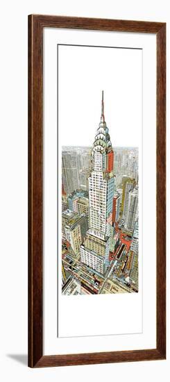 Manhattan-HR-FM-Framed Art Print