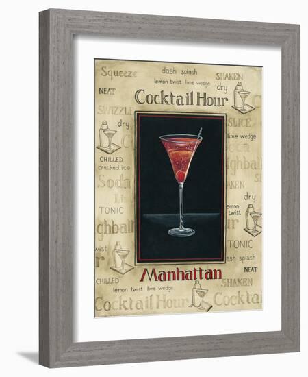 Manhattan-Gregory Gorham-Framed Art Print