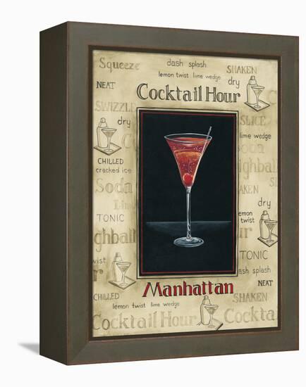 Manhattan-Gregory Gorham-Framed Stretched Canvas