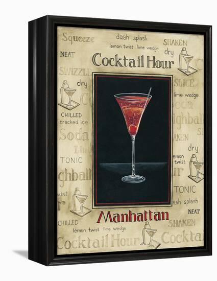 Manhattan-Gregory Gorham-Framed Stretched Canvas