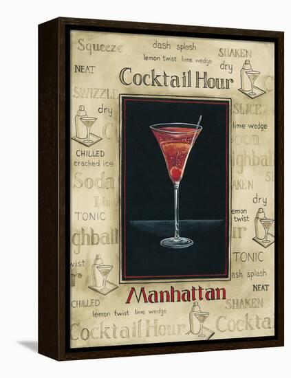 Manhattan-Gregory Gorham-Framed Stretched Canvas