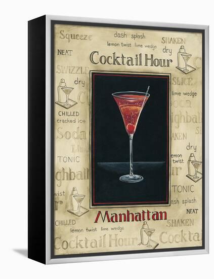 Manhattan-Gregory Gorham-Framed Stretched Canvas