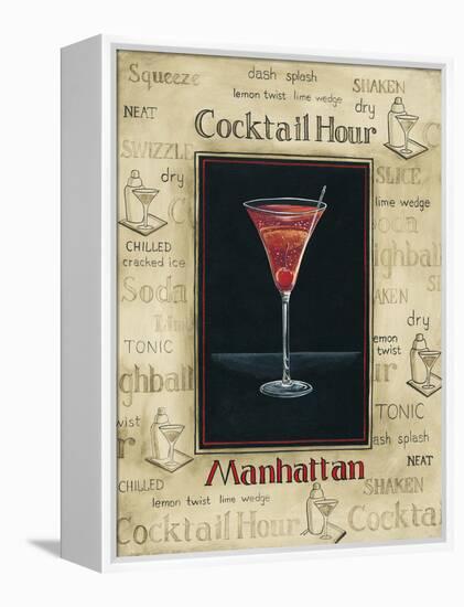 Manhattan-Gregory Gorham-Framed Stretched Canvas