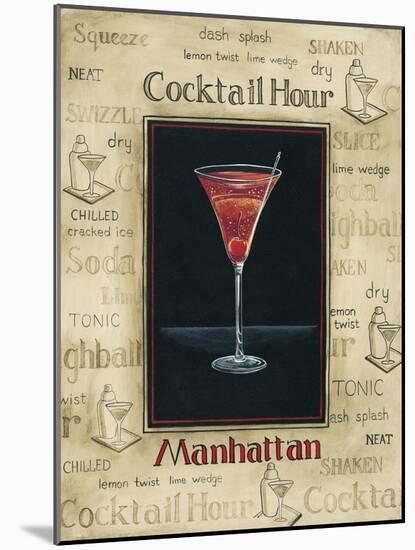 Manhattan-Gregory Gorham-Mounted Art Print