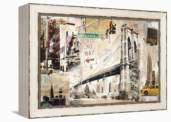 Manhattan-Tyler Burke-Framed Stretched Canvas