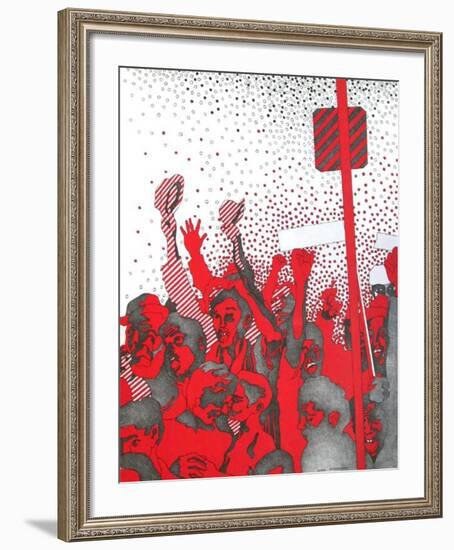 Manifestation II-Henri Cueco-Framed Collectable Print