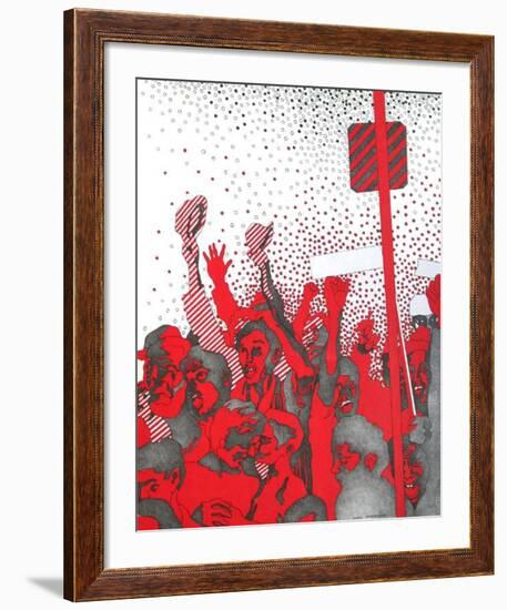 Manifestation II-Henri Cueco-Framed Collectable Print