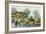 Manila and Its Environs: A Scene on the Pasig River-Jose Honorato Lozano-Framed Giclee Print