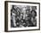 Manila Crowds Celebrate Philippines 15th Independence Anniversary During Douglas Macarthur's Visit-Grey Villet-Framed Photographic Print