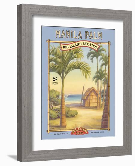 Manila Palm-Kerne Erickson-Framed Art Print