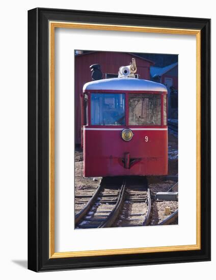 Manitou Springs, Pikes Peak Cog Railway, Locomotive Train, Colorado, USA-Walter Bibikow-Framed Photographic Print