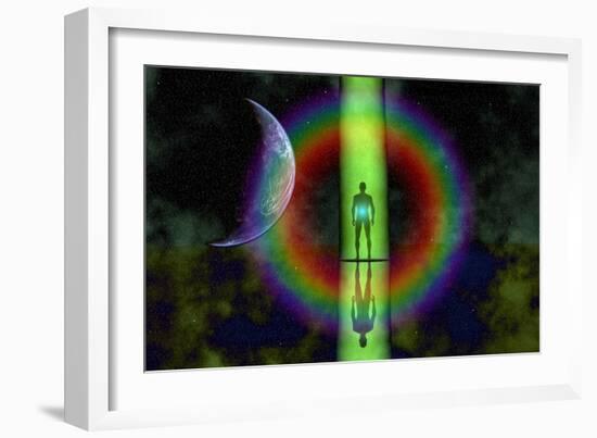Mankinds Continued Progress in Science and Technology-null-Framed Premium Giclee Print