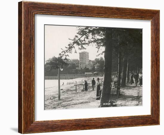 Manly Beach, Sydney, New South Wales, Australia-null-Framed Photographic Print