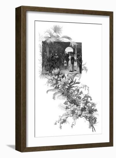 Manly Wild Flower Show, Sydney, New South Wales, Australia, 1886-null-Framed Giclee Print