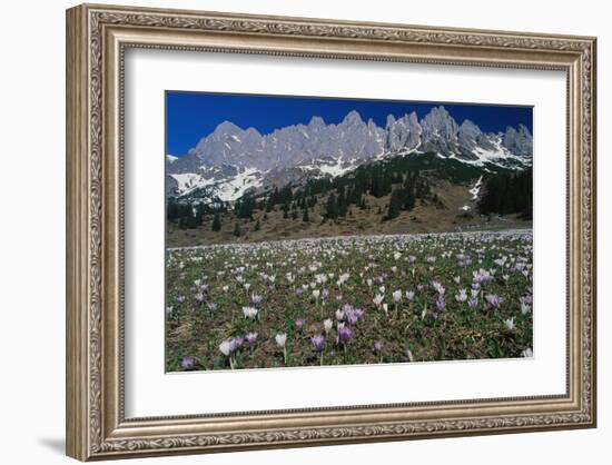 Manndlwand Hochkoenig Salzburg-null-Framed Art Print