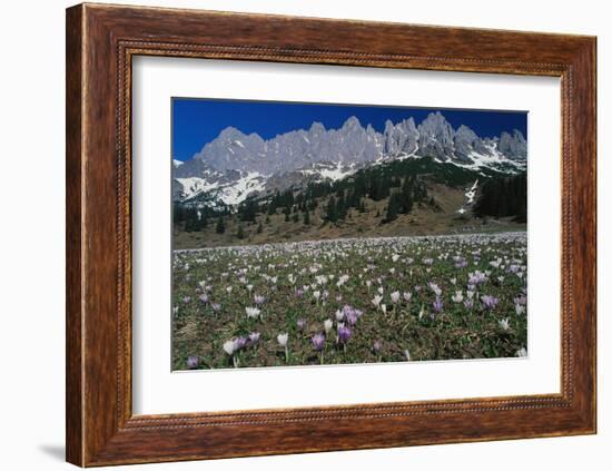 Manndlwand Hochkoenig Salzburg-null-Framed Art Print