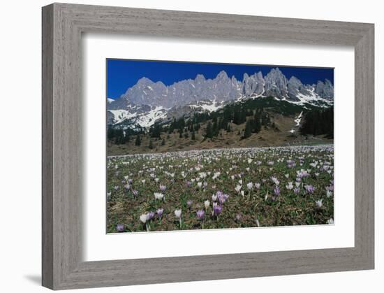 Manndlwand Hochkoenig Salzburg-null-Framed Art Print