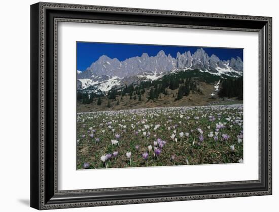 Manndlwand Hochkoenig Salzburg-null-Framed Art Print