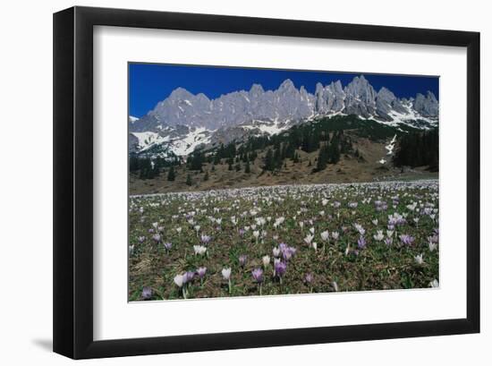 Manndlwand Hochkoenig Salzburg-null-Framed Art Print