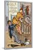 Manneken Pis Postcard Album - Through the Magnifying Glass-null-Mounted Art Print