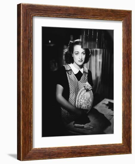 MANNEQU 1938 directed by FRANK BORZAGE Joan Crawford (b/w photo)-null-Framed Photo