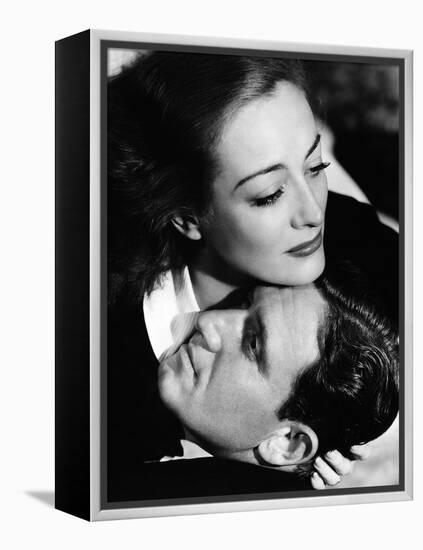 MANNEQU 1938 directed by FRANK BORZAGE Spencer Tracy and Joan Crawford (b/w photo)-null-Framed Stretched Canvas