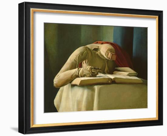 Mannequin, Annigoni's Studio, 1958-Antonio Ciccone-Framed Giclee Print