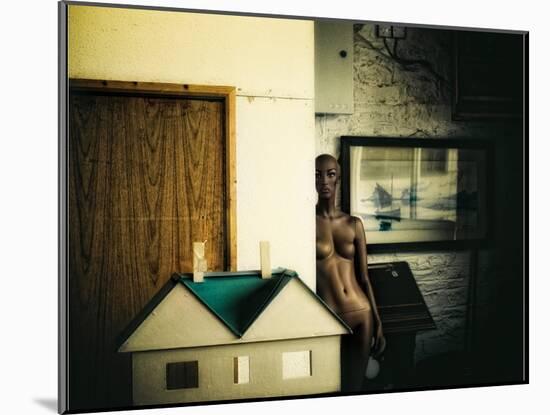 Mannequin at Home-Clive Nolan-Mounted Photographic Print
