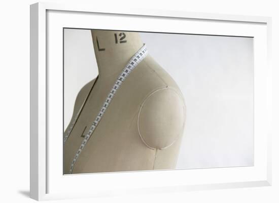 Mannequin Indoors, Close Up, Side View-moodboard-Framed Photographic Print