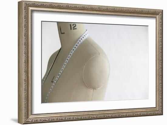 Mannequin Indoors, Close Up, Side View-moodboard-Framed Photographic Print