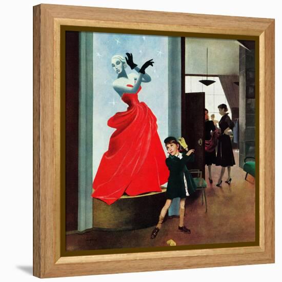 "Mannequin", March 1, 1952-George Hughes-Framed Premier Image Canvas