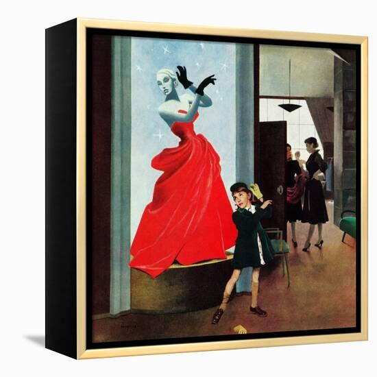 "Mannequin", March 1, 1952-George Hughes-Framed Premier Image Canvas