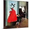 "Mannequin", March 1, 1952-George Hughes-Mounted Giclee Print