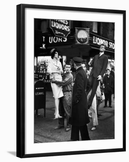 Mannequins of President John F. Kennedy and His Wife-Yale Joel-Framed Premium Photographic Print