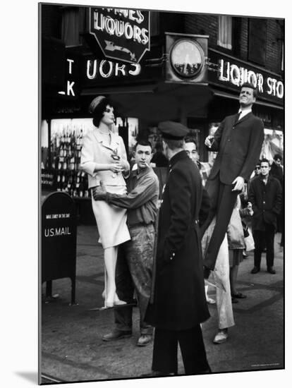 Mannequins of President John F. Kennedy and His Wife-Yale Joel-Mounted Premium Photographic Print