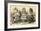 Manners and Lessons, Illustration from 'Through the Looking Glass' by Lewis Carroll (1832-98)…-John Tenniel-Framed Giclee Print