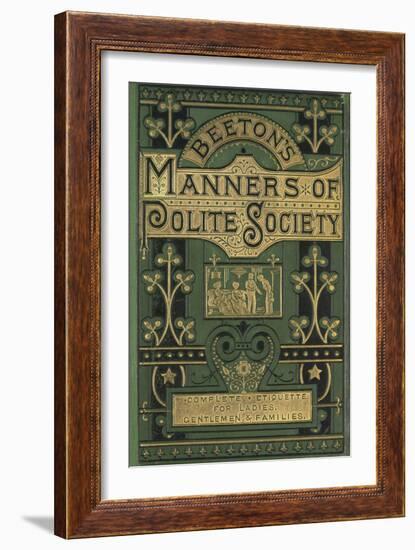 Manners-null-Framed Premium Giclee Print