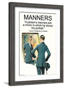 Manners-Wilbur Pierce-Framed Art Print