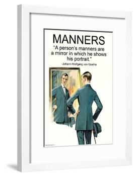 Manners-Wilbur Pierce-Framed Art Print