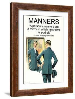 Manners-Wilbur Pierce-Framed Art Print