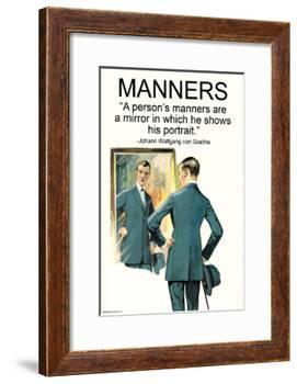 Manners-Wilbur Pierce-Framed Art Print