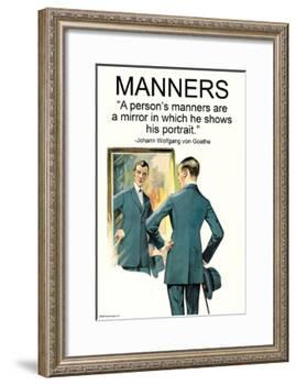 Manners-Wilbur Pierce-Framed Art Print